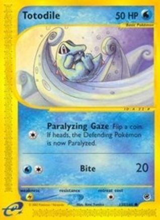 Totodile (135/165) [Expedition: Base Set]-1
