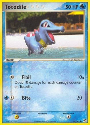 Totodile (79/101) [EX: Hidden Legends]-1