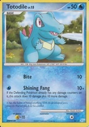 Totodile (8/12) [Diamond & Pearl: Trainer Kit - Manaphy]-1