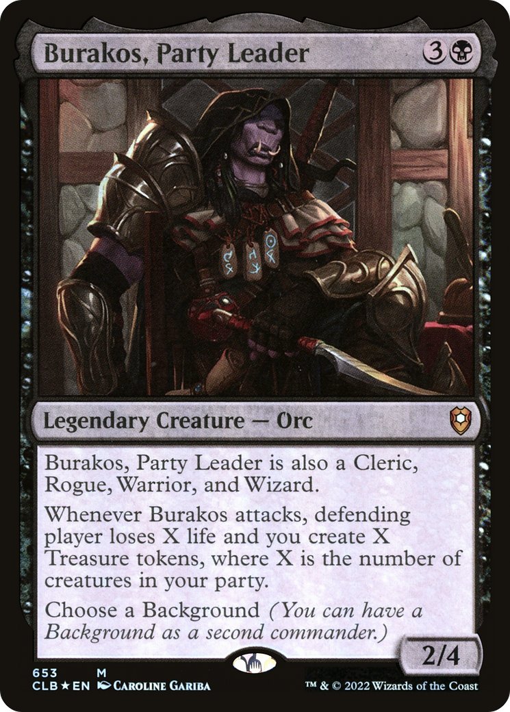 Burakos, Party Leader [Commander Legends: Battle for Baldur's Gate]-1