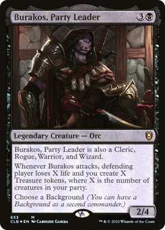 Burakos, Party Leader [Commander Legends: Battle for Baldur's Gate]-1