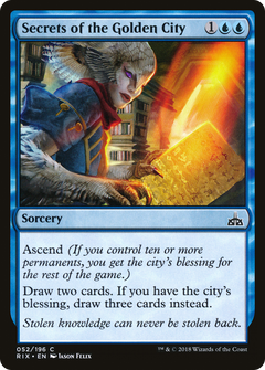 Secrets of the Golden City [Rivals of Ixalan]-1