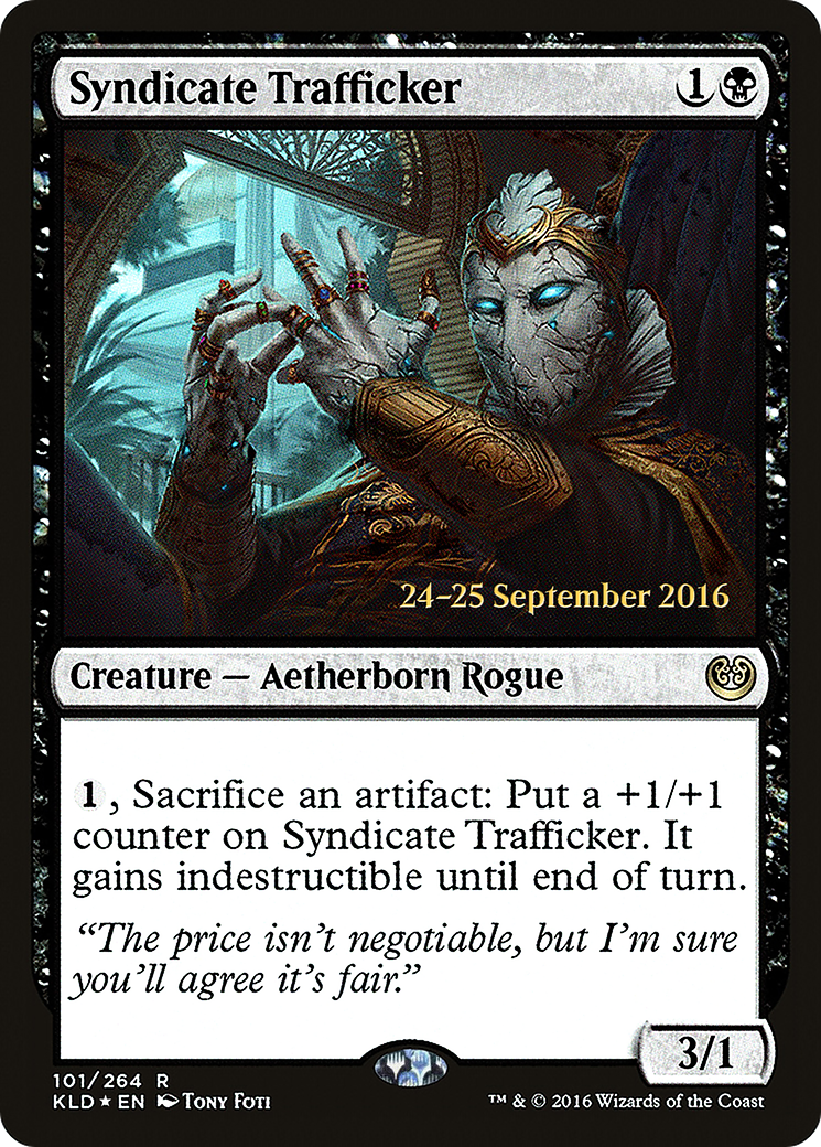 Syndicate Trafficker [Kaladesh Prerelease Promos]-1