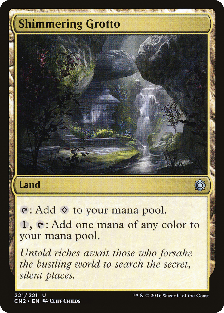 Shimmering Grotto [Conspiracy: Take the Crown]-1