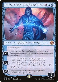 Jace, the Perfected Mind (Phyrexian) [Phyrexia: All Will Be One]-1