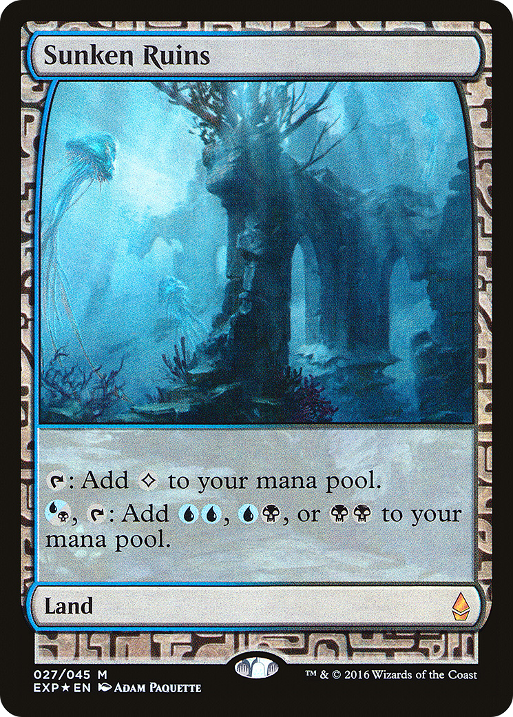 Sunken Ruins [Zendikar Expeditions]-1