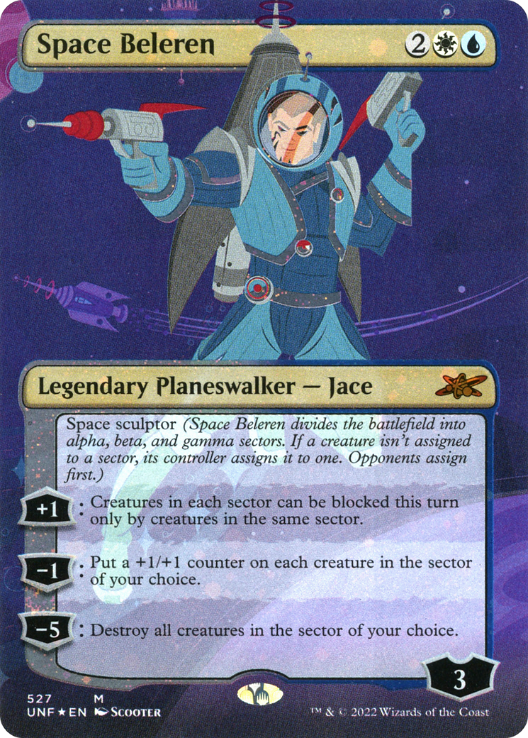 Space Beleren (Borderless) (Galaxy Foil) [Unfinity]-1