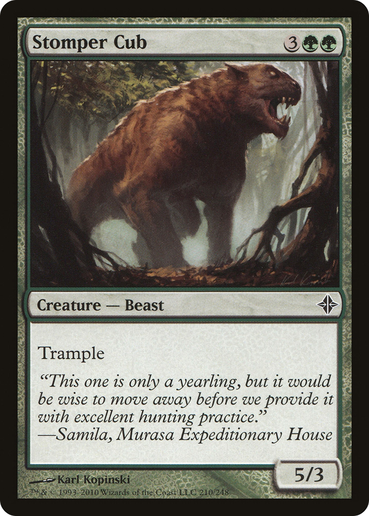 Stomper Cub [Rise of the Eldrazi]-1