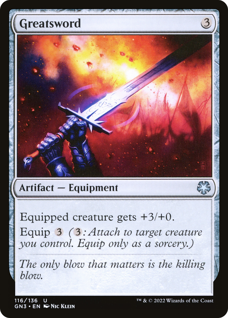 Greatsword [Game Night: Free-for-All]-1