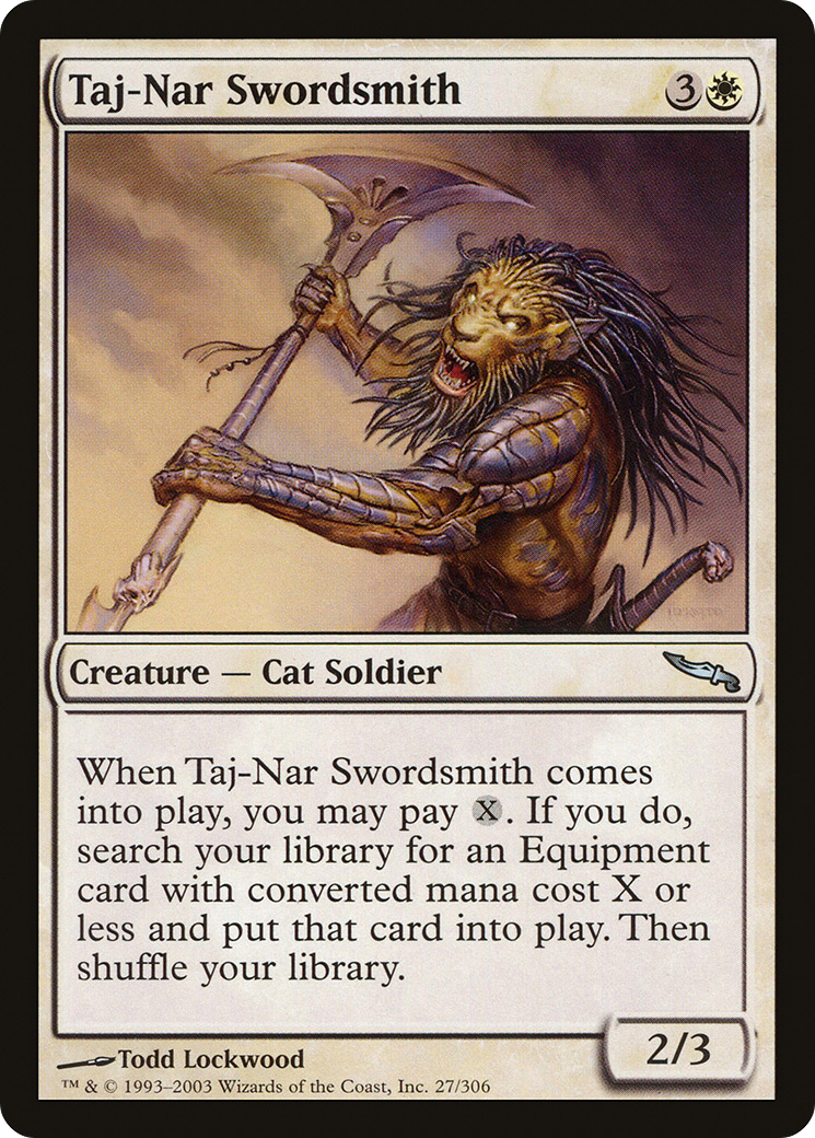 Taj-Nar Swordsmith [Mirrodin]-1