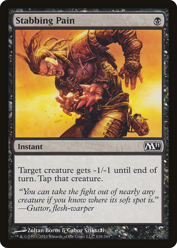 Stabbing Pain [Magic 2011]-1