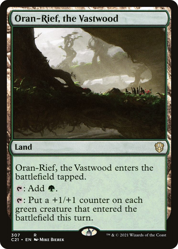 Oran-Rief, the Vastwood [Commander 2021]-1