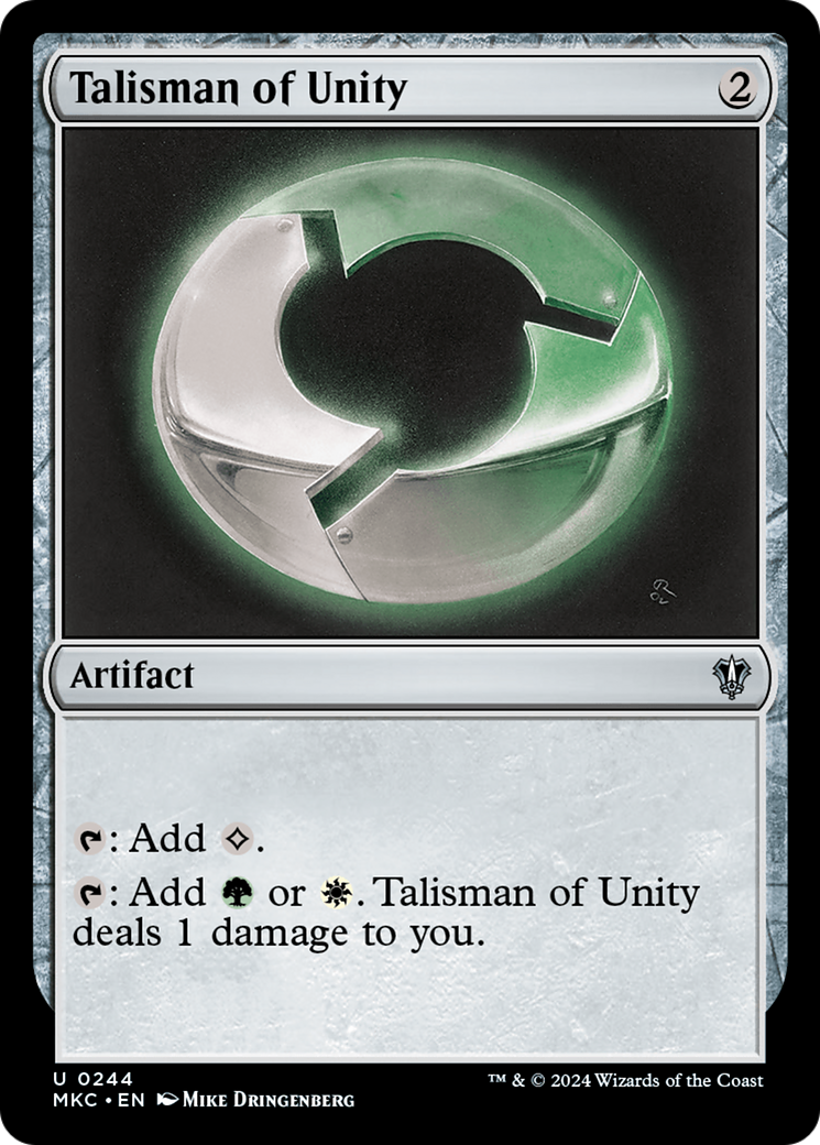 Talisman of Unity [Murders at Karlov Manor Commander]-1