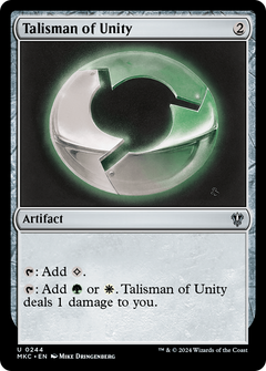 Talisman of Unity [Murders at Karlov Manor Commander]-1