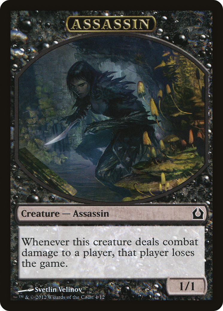 Assassin Token [Return to Ravnica Tokens]-1
