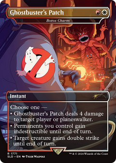Boros Charm (SLD-1771) - Secret Lair Drop / Ghostbuster's Patch (Borderless) Foil-1