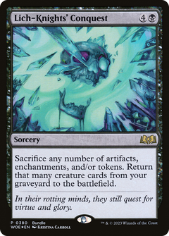Lich-Knights' Conquest (Bundle) [Wilds of Eldraine Promos]-1