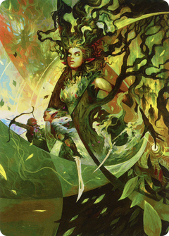 Titania's Command // Titania's Command (ABRO-034) - The Brothers' War Art Series (Borderless) Foil-1