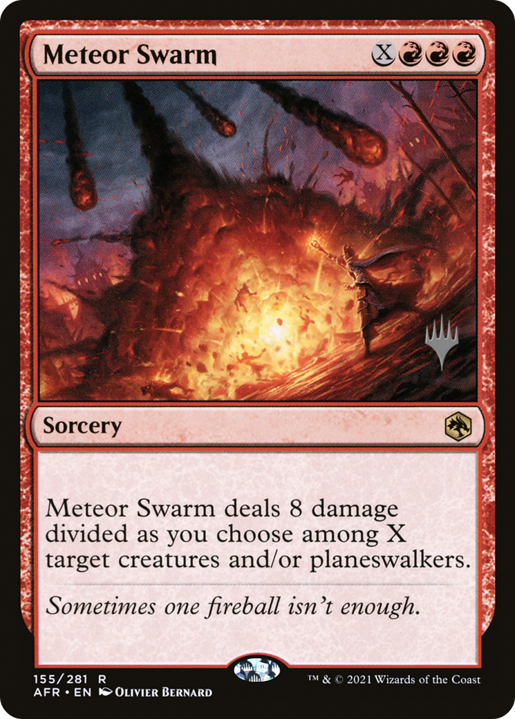 Meteor Swarm (Promo Pack) [Dungeons & Dragons: Adventures in the Forgotten Realms Promos]-1