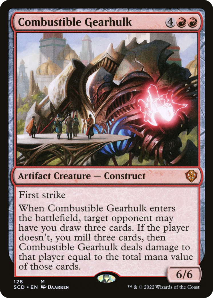 Combustible Gearhulk [Starter Commander Decks]-1