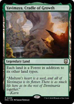 Yavimaya, Cradle of Growth (M3C-409) - Modern Horizons 3 Commander-1
