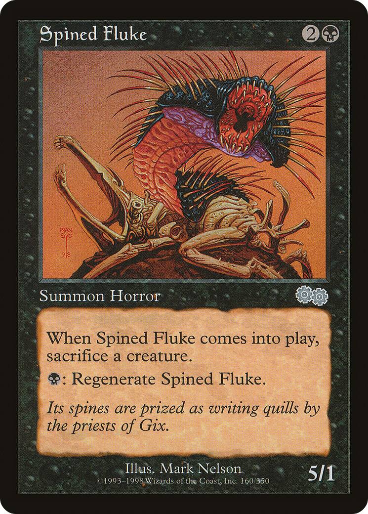 Spined Fluke [Urza's Saga]-1