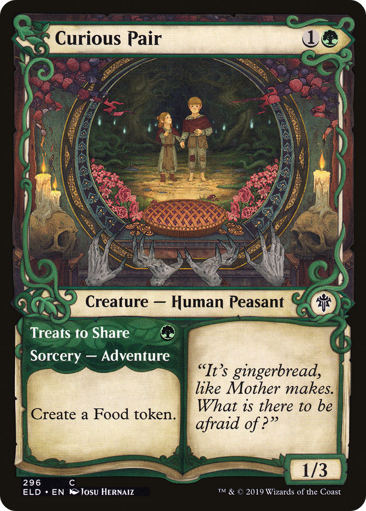 Curious Pair // Treats to Share (Showcase) [Throne of Eldraine]-1
