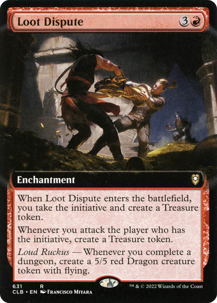 Loot Dispute (Extended Art) [Commander Legends: Battle for Baldur's Gate]-1