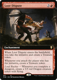 Loot Dispute (Extended Art) [Commander Legends: Battle for Baldur's Gate]-1