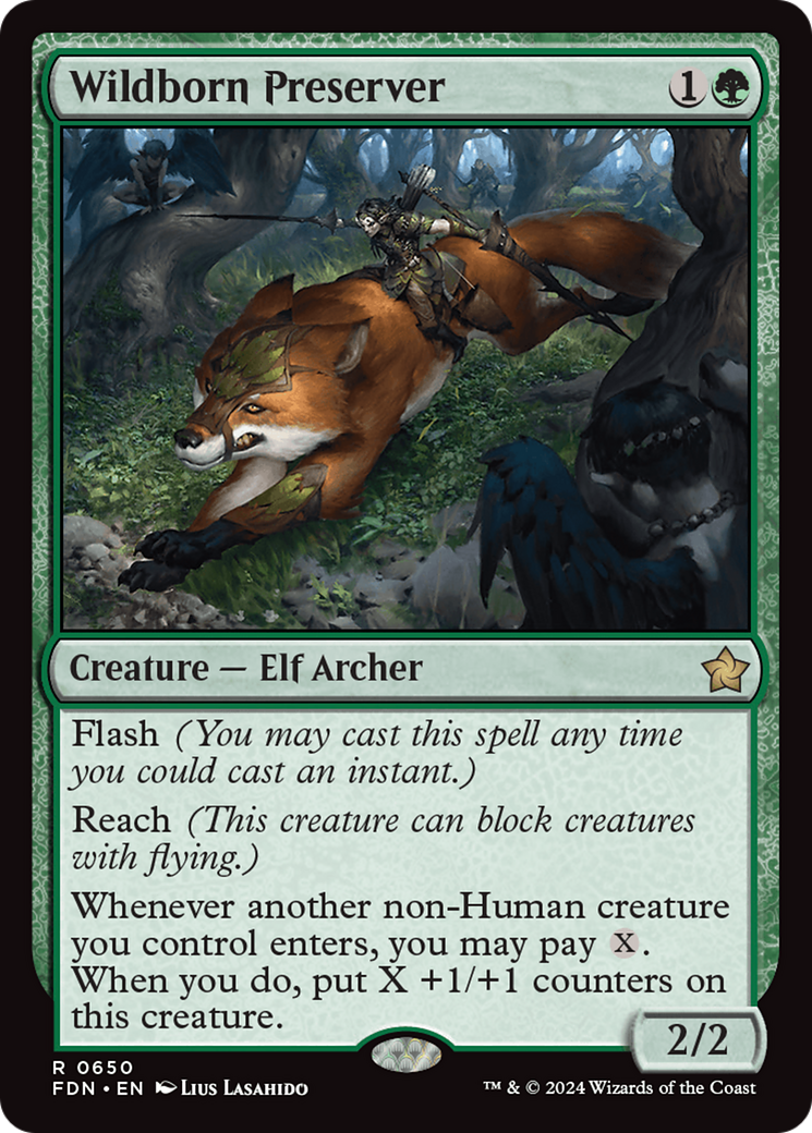 Wildborn Preserver (FDN-650) - Foundations-1