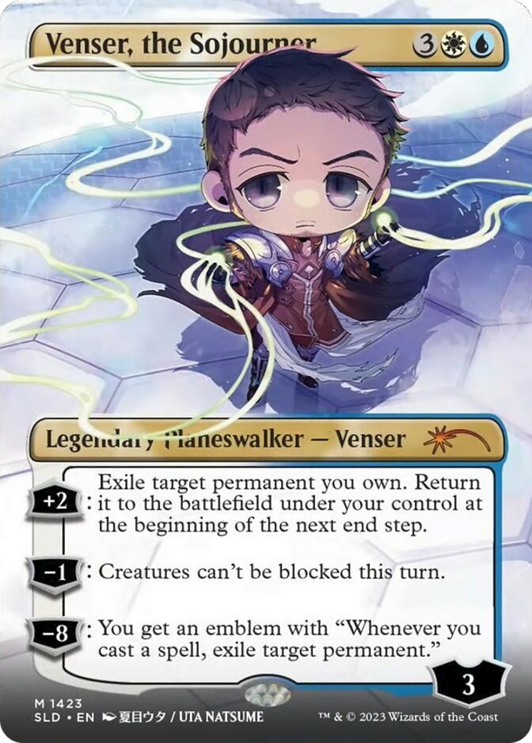 Venser, the Sojourner (SLD-1423) - Secret Lair Drop (Borderless)-1