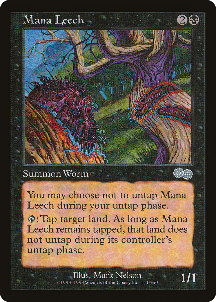 Mana Leech [Urza's Saga]-1