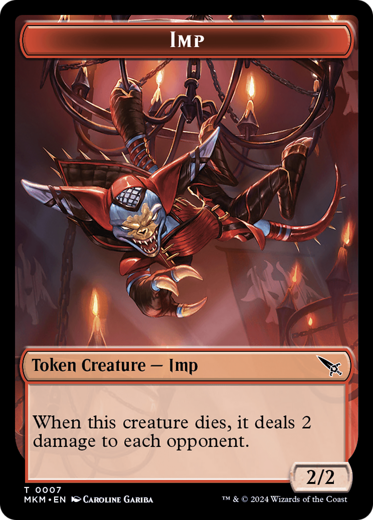 Imp Token [Murders at Karlov Manor Tokens]-1