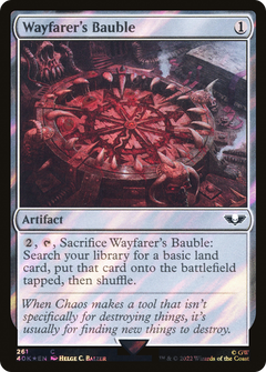 Wayfarer's Bauble (261) (Surge Foil) (40K-261) - Warhammer 40,000 Commander Foil-1