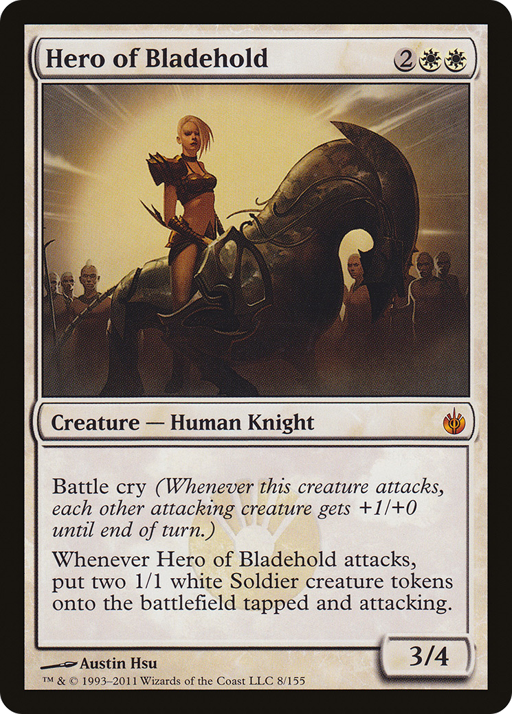 Hero of Bladehold [Mirrodin Besieged]-1