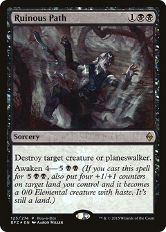 Ruinous Path (Buy-A-Box) [Battle for Zendikar Promos]-1