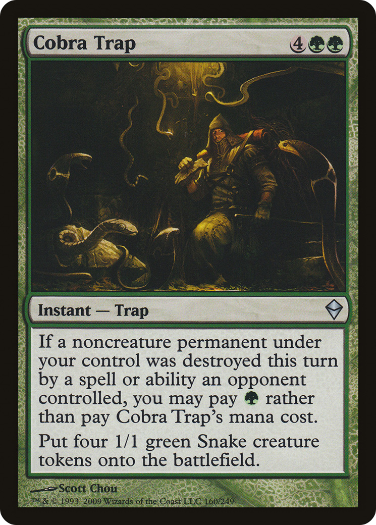Cobra Trap [Zendikar]-1