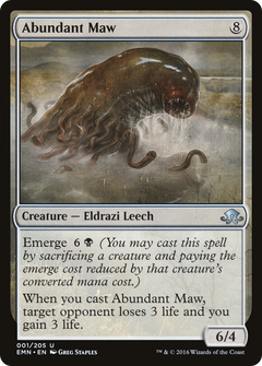 Abundant Maw [Eldritch Moon]-1