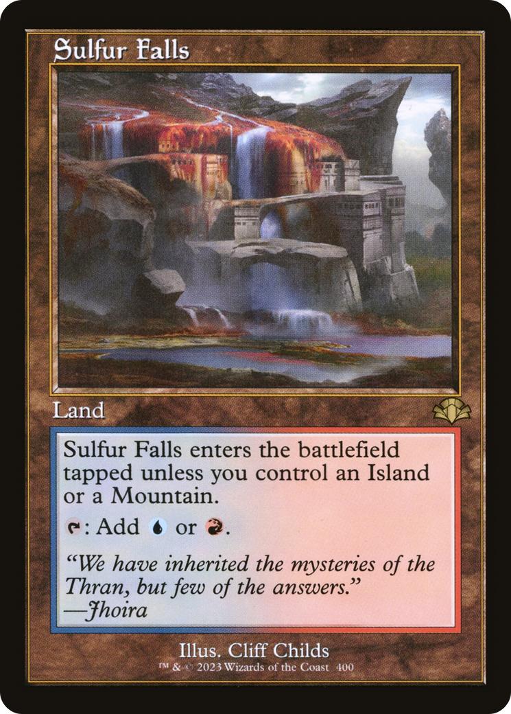 Sulfur Falls (Retro) [Dominaria Remastered]-1