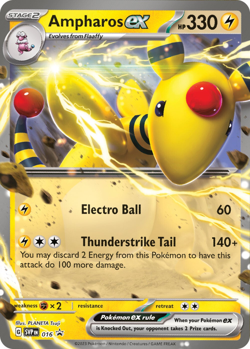 Ampharos ex (016) [Scarlet & Violet: Black Star Promos]-1