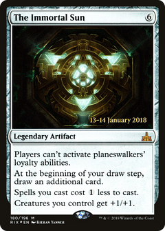 The Immortal Sun [Rivals of Ixalan Prerelease Promos]-1