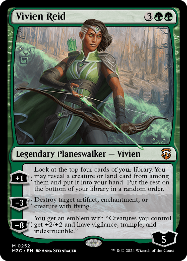 Vivien Reid (M3C-252) - Modern Horizons 3 Commander-1