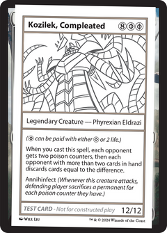 Kozilek, Completed [Mystery Booster 2 Playtest Cards]-1