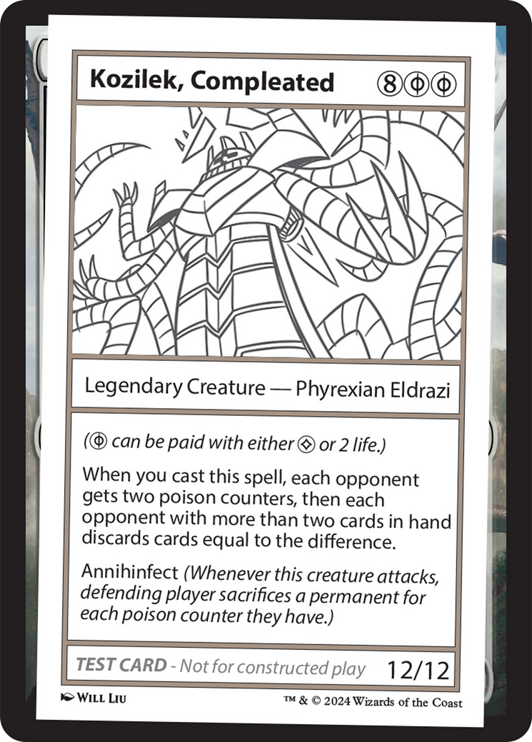 Kozilek, Completed [Mystery Booster 2 Playtest Cards]-1