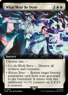 What Must Be Done (Extended Art) (ACR-157) - Assassin's Creed: (Extended Art)-1