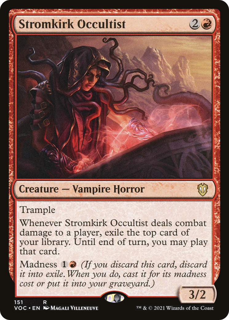 Stromkirk Occultist [Innistrad: Crimson Vow Commander]-1
