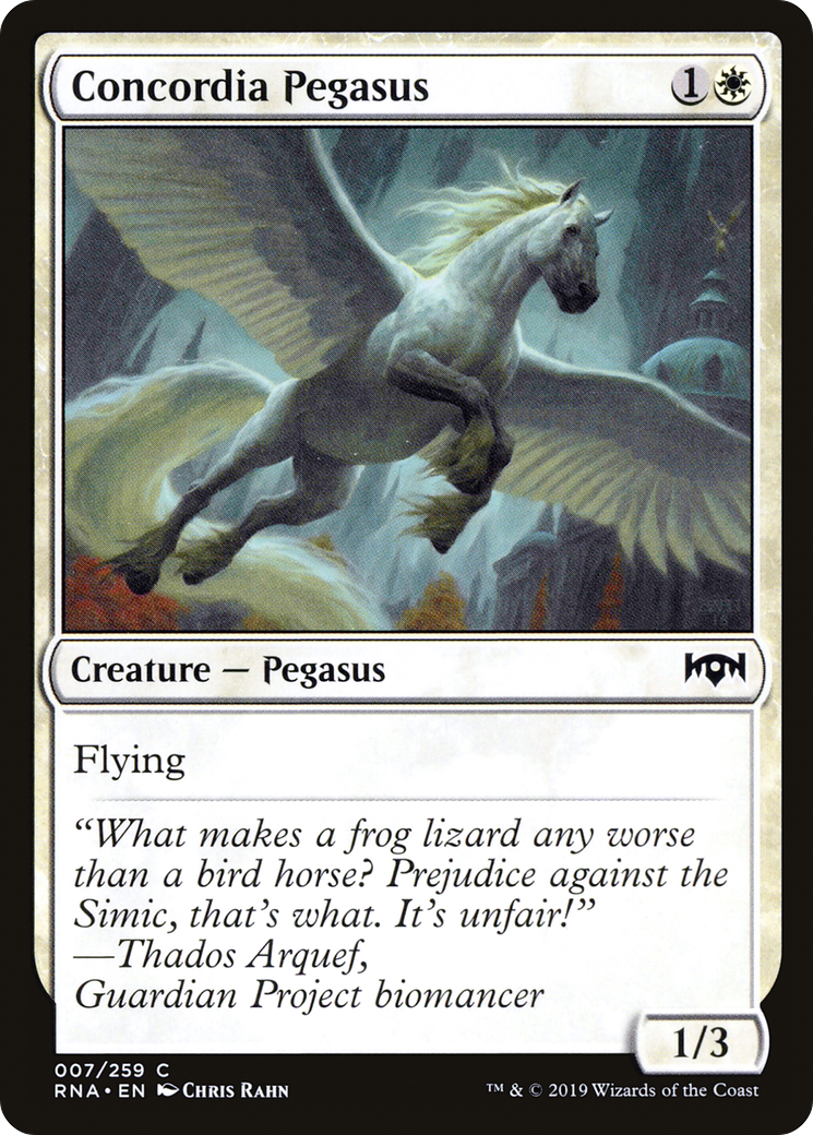 Concordia Pegasus [Ravnica Allegiance]-1