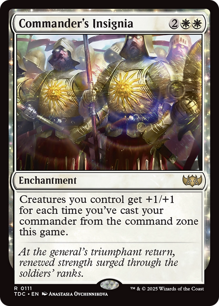 Commander's Insignia [Tarkir: Dragonstorm Commander]-1