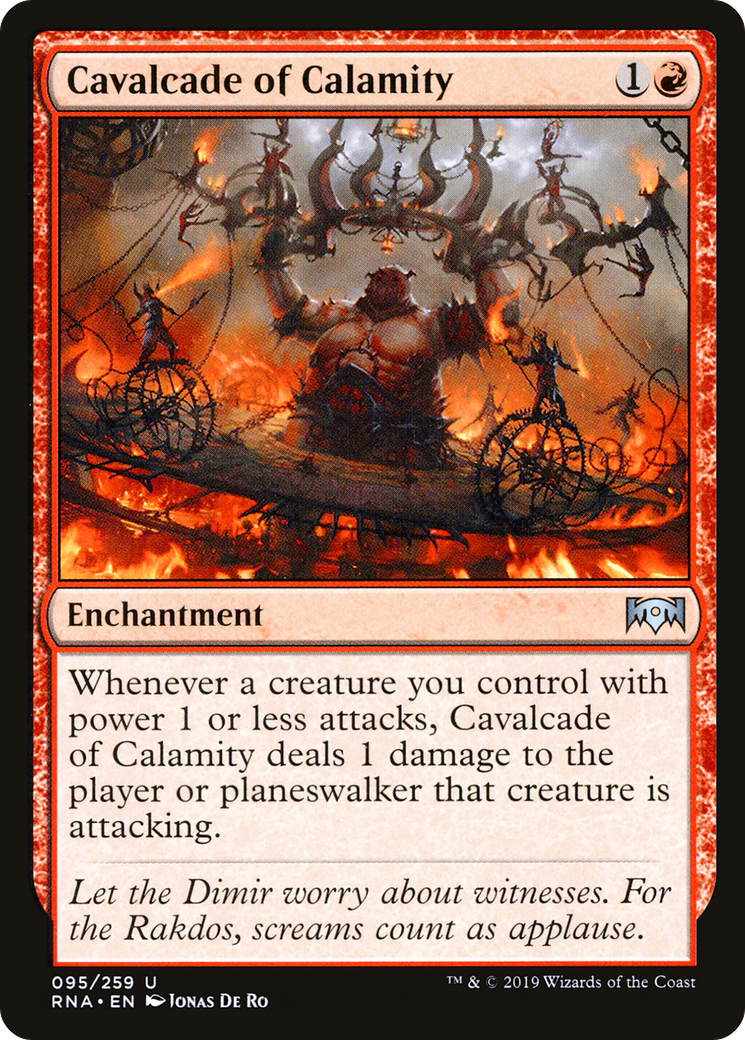 Cavalcade of Calamity [Ravnica Allegiance]-1