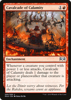 Cavalcade of Calamity [Ravnica Allegiance]-1